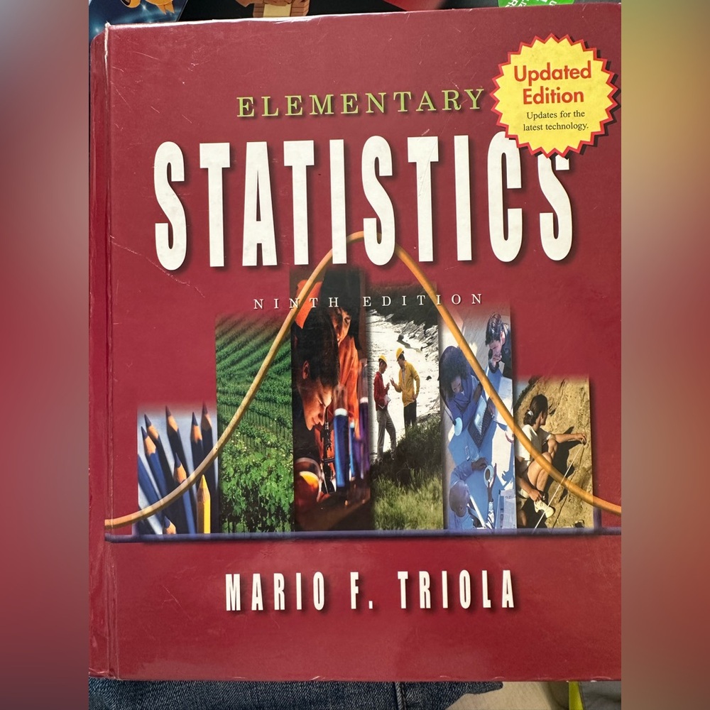 Elementary Statistics Textbook